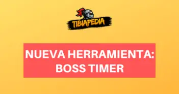 Nova ferramenta: Boss Timer - TibiaPedia