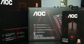 Análise da AOC AGON série 700: Teclado mecânico para jogos AGK700 e mouse para jogos AGM700 | MMORPG.com