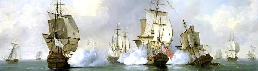 governantes do mar caixa de areia mmorpg navios do século XVIII