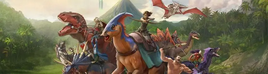 Ark, o banner oficial do pôster da série animada